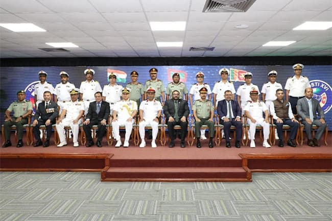 Sri Lankan, Indian coast guard ships in Malé for 16th ‘Dosti’ trilateral exercise