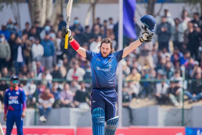 Namibia’s Nicol Loftie-Eaton breaks record for fastest T20 century