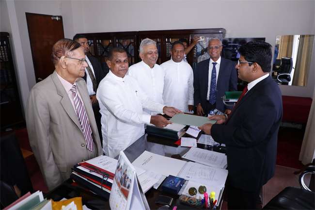 No-confidence motion against Speaker handed over