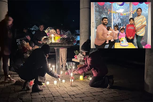 ‘He’s in great shock’: Surviving father, community struggle to process mass killing of family