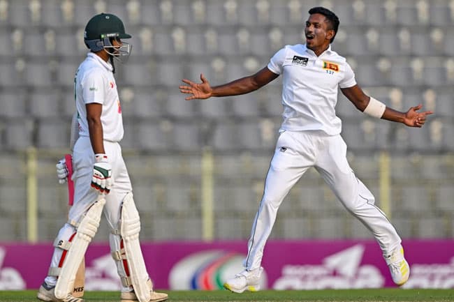 Sri Lanka thrash Bangladesh by 328 runs in first Test