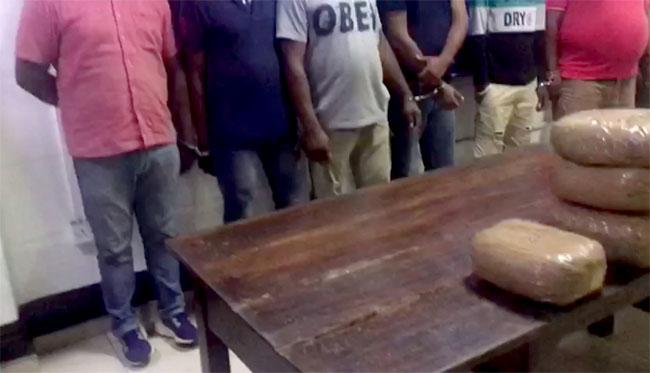 Excise officers arrested with cannabis interdicted; all officers of narcotics unit transferred