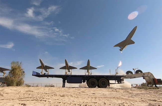 Iran launches dozens of drones and missiles toward Israel amid escalating tensions