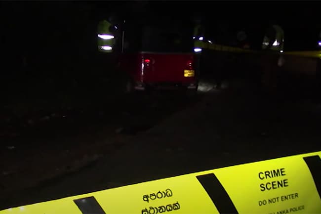 Police return fire at armed men inside defiant three-wheeler; two dead