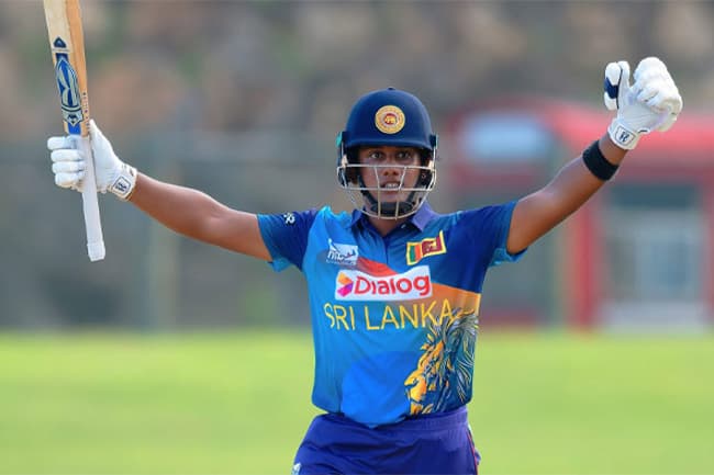 Chamari Athapaththu rises to No. 1 position in Women’s ODI batting rankings