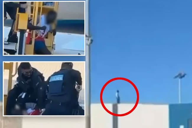 Security breach at Sydney Airport as man runs onto tarmac and tries to board Sri Lanka-bound flight