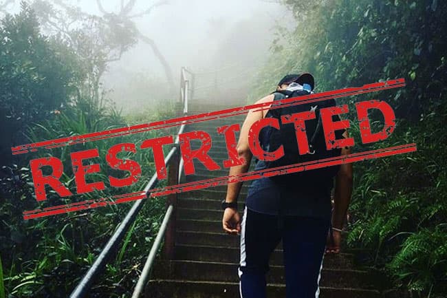 Local pilgrims restricted from climbing Sri Pada during off-season