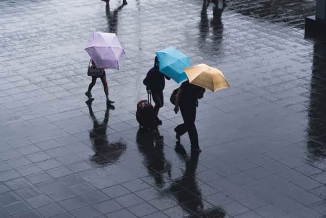 Showers expected in parts of the country