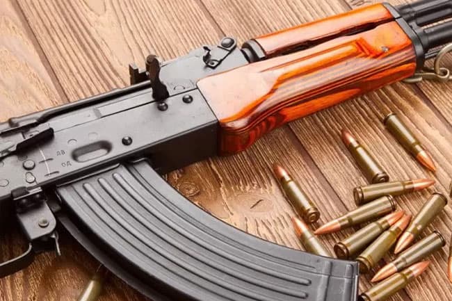 Three suspects wanted over assault arrested with firearm and ammo