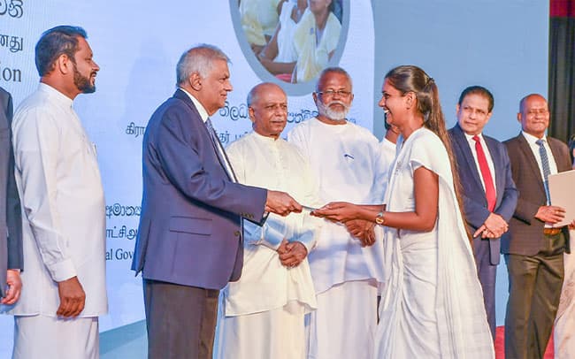 More than 2,000 new Grama Niladhari officials appointed