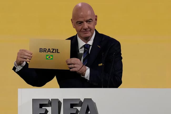 Brazil picked by FIFA to get soccer’s 2027 Women’s World Cup, a first for South America