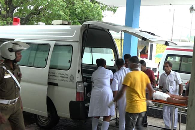 26 injured as two buses collide head-on at Kottapola