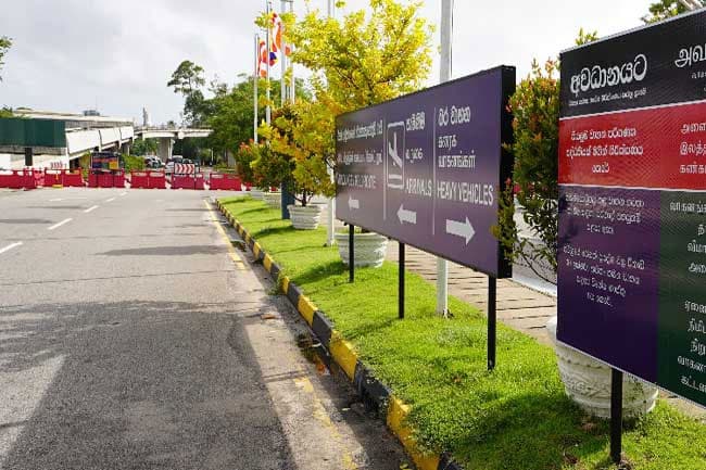 Important notice for vehicles arriving at Katunayake Airport premises