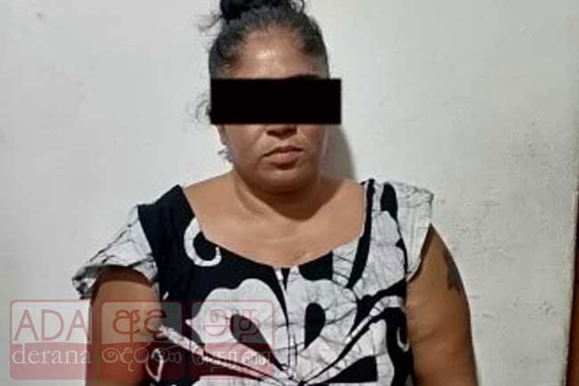 Woman arrested with heroin in Wellampitiya