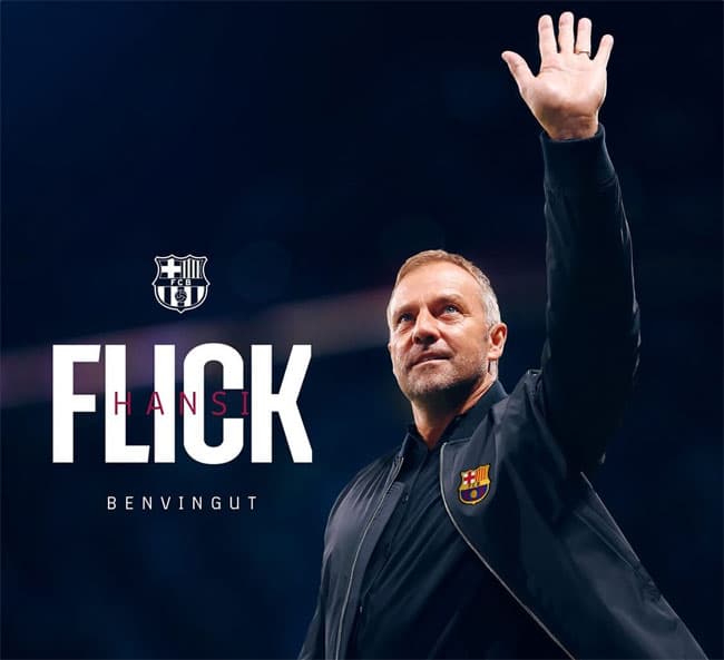 Barcelona announces Hansi Flick as new head coach