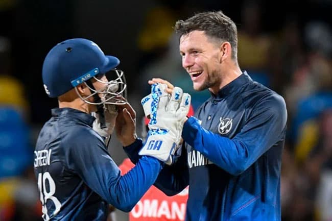 T20 World Cup 2024: Namibia defeat Oman after thrilling super over