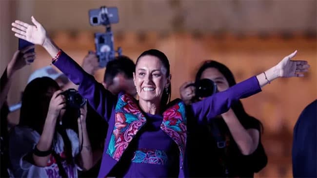 Mexico elects Claudia Sheinbaum as its first woman president