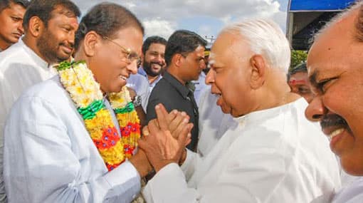 President Sirisena requested to seek a second term