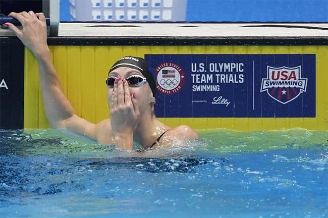 Gretchen Walsh sets world record in 100-meter butterfly at US Olympic trials