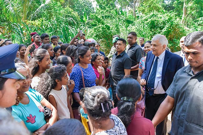 President awards freehold land deeds to Mahaweli Walawa settlers