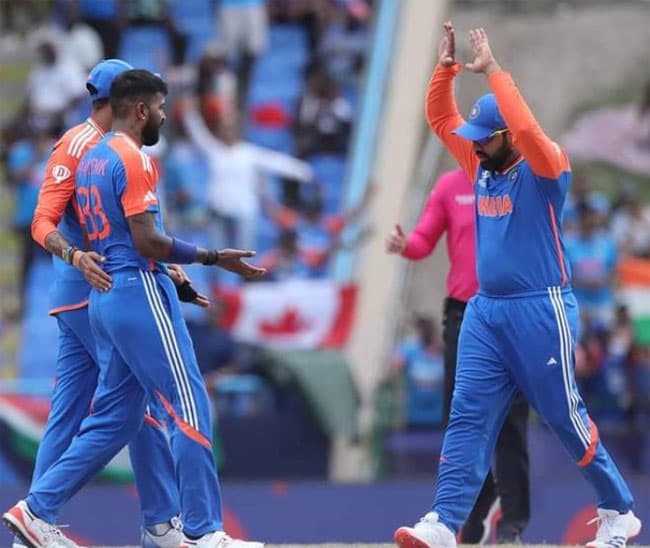 Pandya stars as India defeat Bangladesh in T20 clash