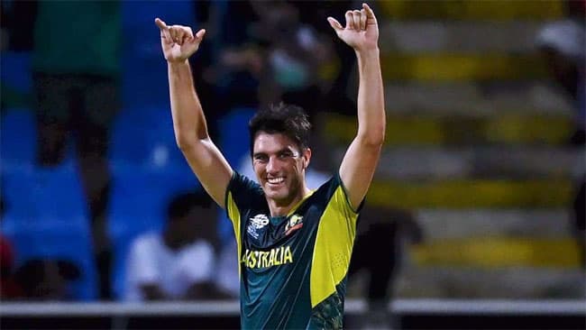 Pat Cummins creates history with second consecutive T20 World Cup hat-trick