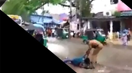 Cop caught on camera assaulting woman interdicted