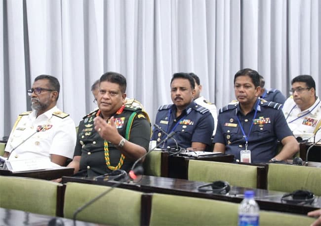 Sri Lanka’s security chiefs instructed to ensure country’s security ahead of election