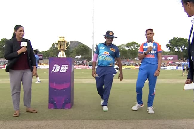 Women’s T20 Asia Cup final: India win toss, opt to bat first