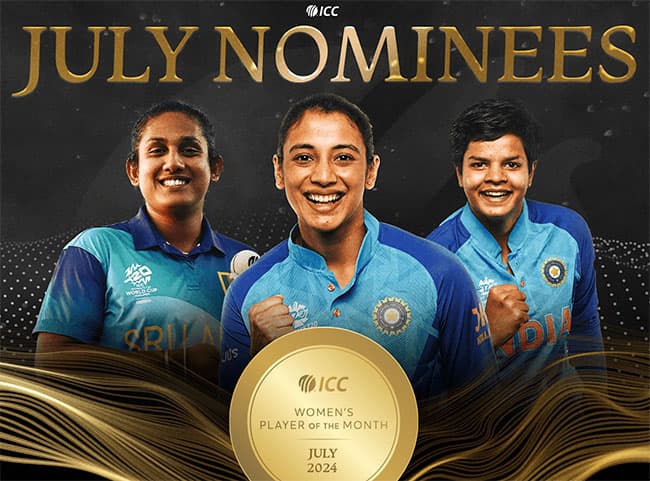 Chamari nominated for ICC Women’s Player of the Month for July