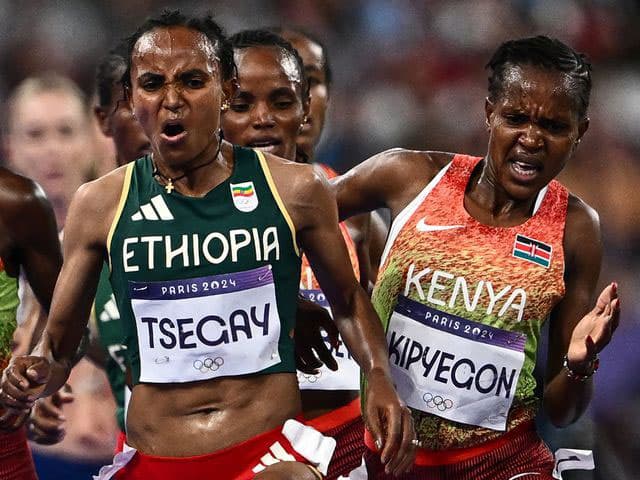 Kenya’s Beatrice Chebet charges to 5,000m gold, Faith Kipyegon’s silver reinstated