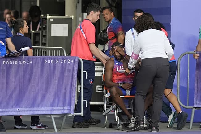 Paris Olympics: COVID-hit Lyles misses out on a double, US team breaks 100-medal mark