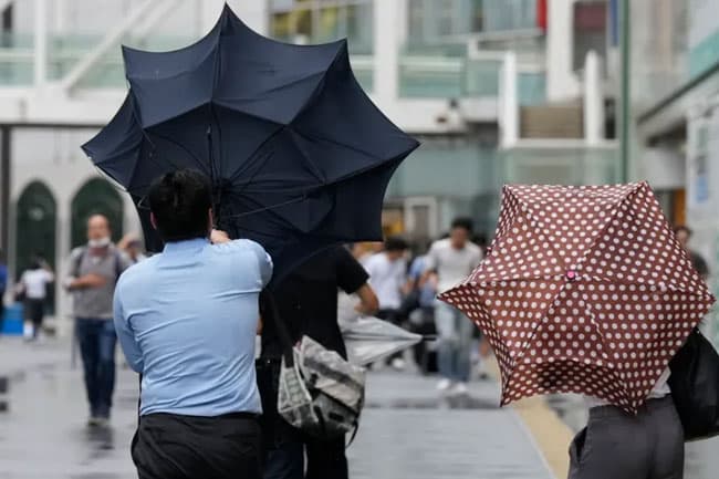 Thousands in Japan’s eastern region ordered to evacuate as Typhoon Ampil approaches