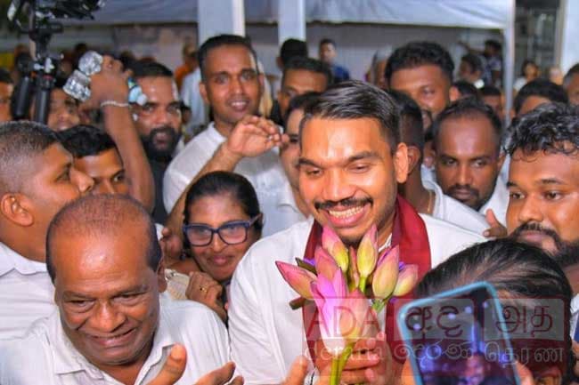 Namal Rajapaksa’s maiden rally in A’pura today