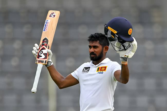 Kamindu Mendis smashes 3rd Test century against England