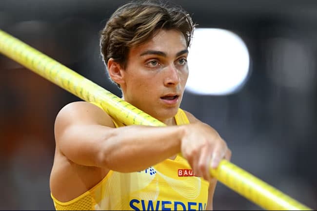 Armand Duplantis breaks pole vault World Record for 3rd time this year
