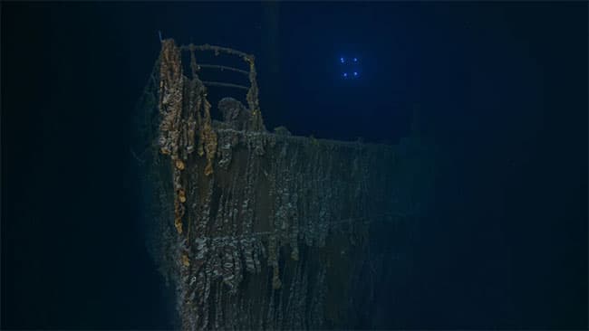 New Titanic photos show major decay to legendary wreck