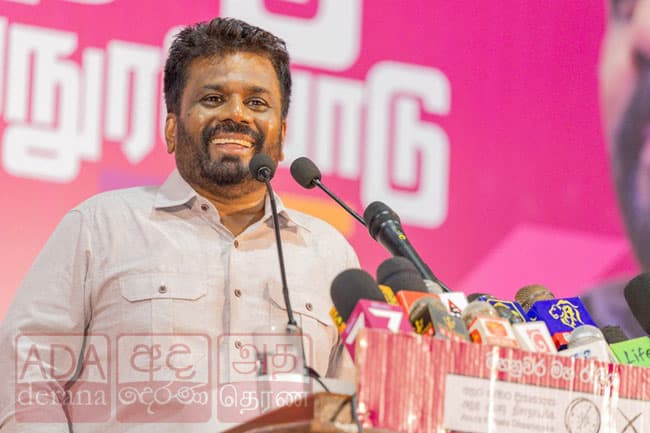 Anura Kumara commits to expanding the country’s economy