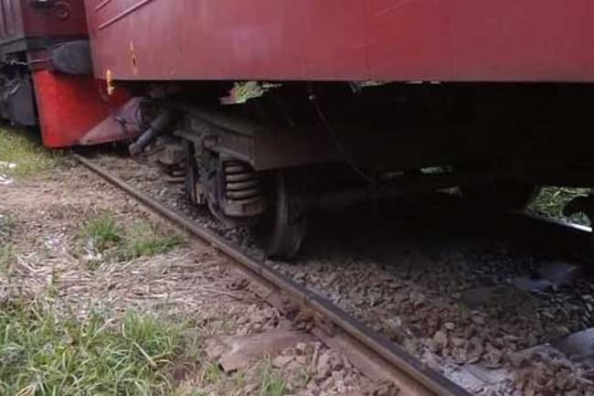 Trains delayed on main line due to derailment