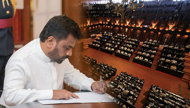 Sri Lanka’s new President dissolves Parliament
