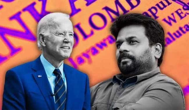 Joe Biden congratulates Sri Lanka’s new President