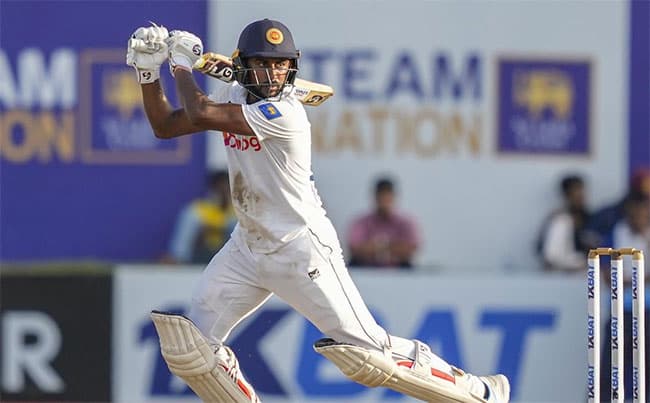Kamindu Mendis smashes 5th century in his 8th Test
