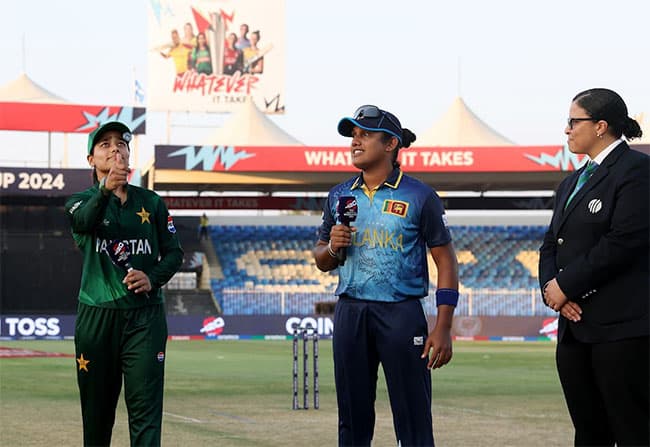 Women’s T20 World Cup: Pakistan bat first against Sri Lanka