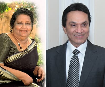 Sumitra and Ravindra at Venice Film Festival 2013