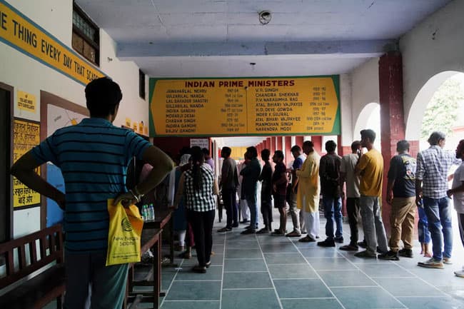 India’s ruling party set to lose two state elections, exit polls show
