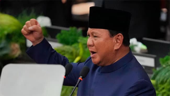 Prabowo becomes Indonesia’s eighth president, vows to tackle corruption