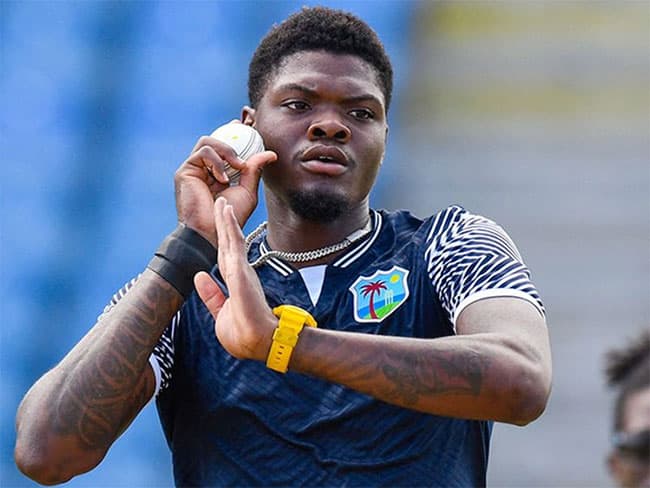 West Indies bowler Alzarri Joseph suspended after storming off field