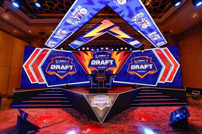 Lanka T10 Super League: Squads confirmed after first-ever draft