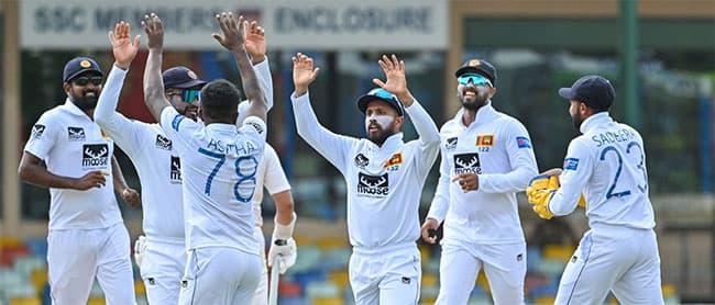 Sri Lanka Test squad named for South Africa series