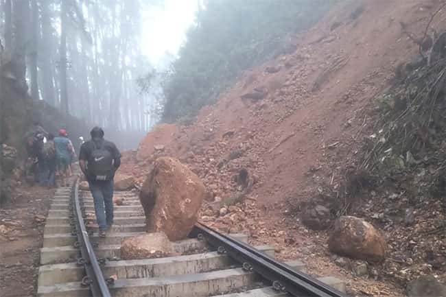 Up-country train services disrupted